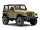 Rough Country Cab Length Nerf Side Step Bars; Black (87-06 Jeep Wrangler YJ & TJ, Excluding Unlimited)