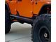Motobilt Crusher Series Rocker Guards with Step; Bare Steel (07-18 Jeep Wrangler JK 4-Door)