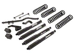 Jeep Licensed by Mammoth 3.50-Inch Suspension Lift Kit with Monotube Shocks (07-18 Jeep Wrangler JK)