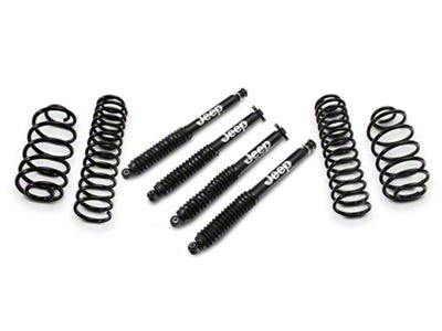 Jeep Licensed by Mammoth 2.50-Inch Suspension Lift Kit with Monotube Shocks (97-06 Jeep Wrangler TJ)