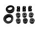 Jeep Licensed by Mammoth 2.50-Inch Suspension Lift Kit with Reservoir Shocks (07-18 Jeep Wrangler JK)