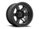 Fuel Wheels Block Matte Black Wheel; 18x9 (20-24 Jeep Gladiator JT)