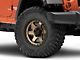 Fuel Wheels Block Matte Bronze Wheel; 17x9 (07-18 Jeep Wrangler JK)