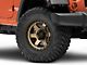Fuel Wheels Block Matte Bronze Wheel; 18x9 (07-18 Jeep Wrangler JK)