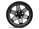 Fuel Wheels Block Matte Gunmetal Wheel; 17x9 (07-18 Jeep Wrangler JK)