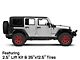 KMC Chase Candy Red with Black Lip Wheel; 20x9 (07-18 Jeep Wrangler JK)