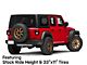 KMC Chase Matte Bronze with Black Lip Wheel; 20x9 (18-24 Jeep Wrangler JL)