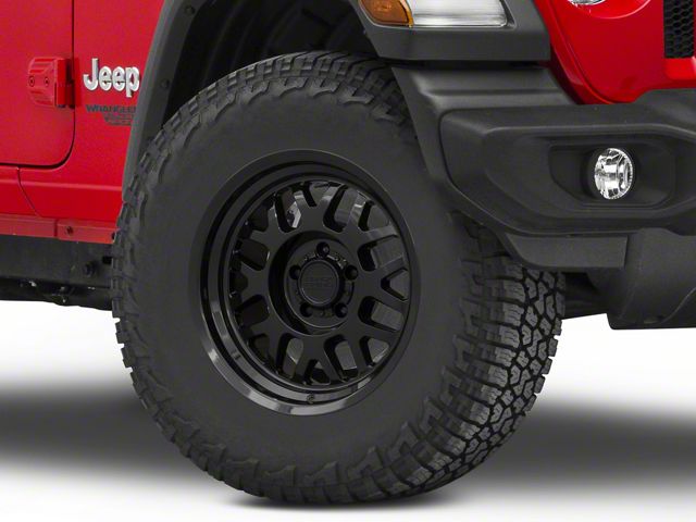 Black Rhino Delta Gloss Black Wheel; 17x9.5 (18-24 Jeep Wrangler JL)