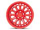 Black Rhino Raid Gloss Red Wheel; 20x9.5 (07-18 Jeep Wrangler JK)