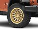 Black Rhino Raid Gold Wheel; 20x9.5 (07-18 Jeep Wrangler JK)