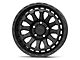 Black Rhino Raid Matte Black Wheel; 17x8.5 (07-18 Jeep Wrangler JK)