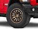 Black Rhino Raid Matte Bronze Wheel; 17x8.5 (18-24 Jeep Wrangler JL)