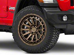 Black Rhino Raid Matte Bronze Wheel; 20x9.5 (18-24 Jeep Wrangler JL)