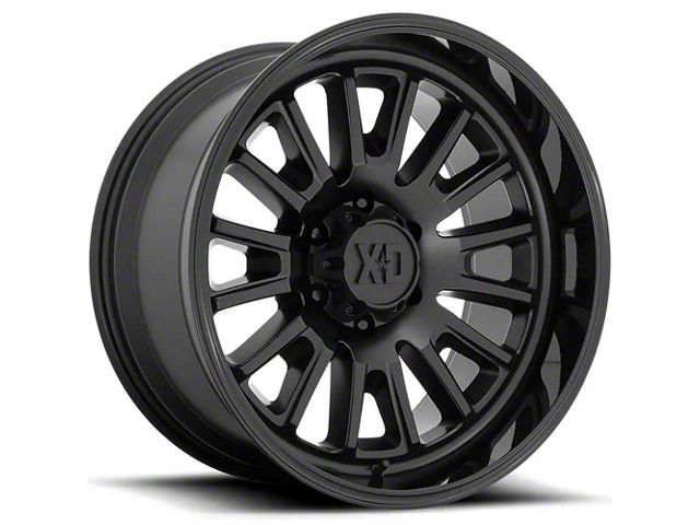 XD Rover Gloss Black Milled Wheel; 20x9 (20-24 Jeep Gladiator JT)