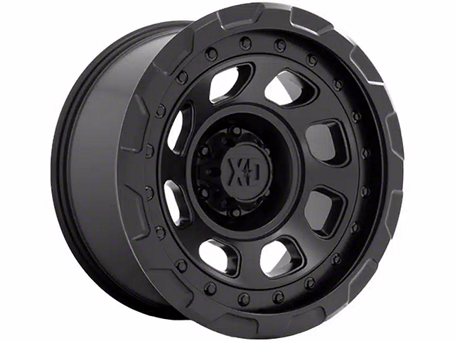 XD Storm Satin Black Wheel; 20x10 (20-23 Jeep Gladiator JT)