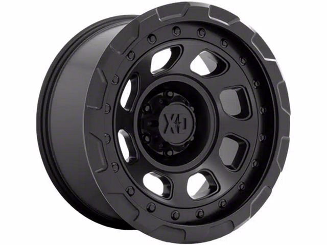 XD Storm Satin Black Wheel; 20x10 (20-24 Jeep Gladiator JT)