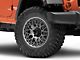 KMC Technic Anthracite Wheel; 18x9 (07-18 Jeep Wrangler JK)