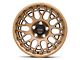 KMC Technic Matte Bronze Wheel; 17x8.5 (07-18 Jeep Wrangler JK)