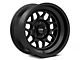 KMC Terra Satin Black Wheel; 17x8.5 (07-18 Jeep Wrangler JK)