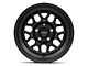 KMC Terra Satin Black Wheel; 17x8.5 (07-18 Jeep Wrangler JK)