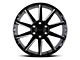 Black Rhino Typhoon Gloss Black Milled Wheel; 18x9.5 (05-10 Jeep Grand Cherokee WK)
