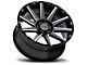 Black Rhino Typhoon Gloss Black Milled Wheel; 18x9.5 (07-18 Jeep Wrangler JK)