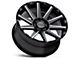 Black Rhino Typhoon Gloss Black Milled Wheel; 20x9.5 (18-24 Jeep Wrangler JL)