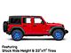 Fuel Wheels Twitch Anodized Blue Milled Wheel; 22x10 (18-24 Jeep Wrangler JL)