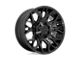 Fuel Wheels Twitch Blackout Wheel; 20x9 (87-95 Jeep Wrangler YJ)