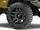Fuel Wheels Twitch Glossy Black Milled Wheel; 20x9 (97-06 Jeep Wrangler TJ)