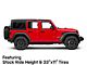 Fuel Wheels Twitch Glossy Black Milled Wheel; 22x10 (18-24 Jeep Wrangler JL)