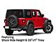 Fuel Wheels Twitch Glossy Black Milled Wheel; 22x10 (18-24 Jeep Wrangler JL)