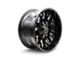 Thret Offroad Revolver Gloss Black Milled Wheel; 20x10 (07-18 Jeep Wrangler JK)
