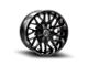 Thret Offroad Revolver Gloss Black Wheel; 20x10 (18-24 Jeep Wrangler JL)