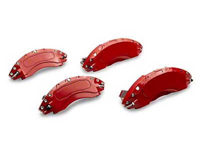 RedRock Jeep Wrangler Red Caliper Covers; Front and Rear J167720 (18-23 Jeep  Wrangler JL, Excluding Sport) - Free Shipping