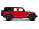 RedRock Brake Caliper Covers; Red; Front and Rear (18-24 Jeep Wrangler JL Sport w/ Aftermarket 18+ Inch Wheels)