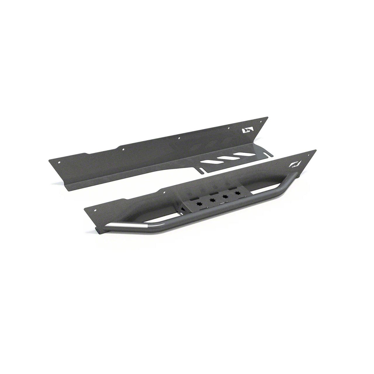 RestylingFactory 4 Door Rock Sliders For 07-18 Jeep Wrangler – Side Armor Rocker Guard Running Boards