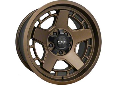 HD Off-Road Wheels Atlas Satin Bronze Wheel; 17x9 (07-18 Jeep Wrangler JK)