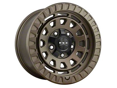 HD Off-Road Wheels Venture Satin Bronze Wheel; 17x9 (07-18 Jeep Wrangler JK)