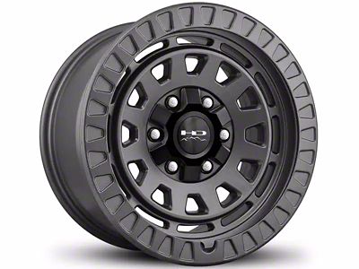 HD Off-Road Wheels Venture Satin Dark Gray Wheel; 17x9 (07-18 Jeep Wrangler JK)