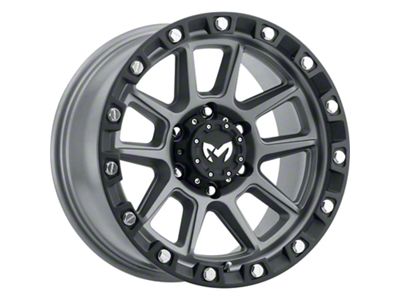 MKW Offroad M205 Matte Gray Wheel; 18x9 (05-10 Jeep Grand Cherokee WK)