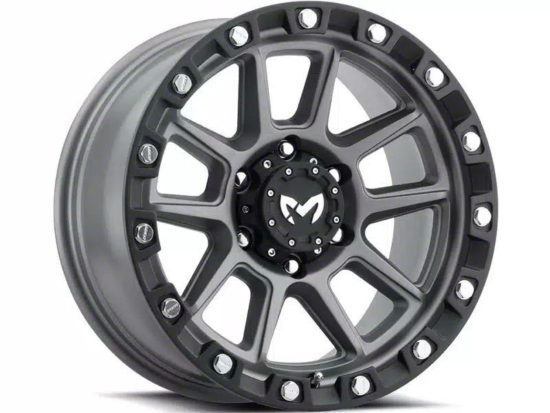 MKW Offroad M205 Matte Gray Wheel; 20x9 (11-21 Jeep Grand Cherokee WK2)