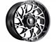 American Truxx Destiny Gloss Black Machined Wheel; 20x9 (07-18 Jeep Wrangler JK)