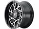 American Truxx Destiny Gloss Black Machined Wheel; 20x9 (20-24 Jeep Gladiator JT)