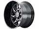 American Truxx Destiny Gloss Black Milled Wheel; 20x9 (07-18 Jeep Wrangler JK)