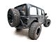 Fab Fours Off-The-Door Tire Carrier; Bare Steel (18-24 Jeep Wrangler JL)