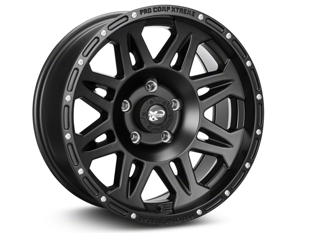 Pro Comp Wheels Jeep Gladiator 05 Series Flat Black Wheel; 17x9 7105 ...