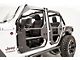 Fab Fours Full Surround Front Tube Doors; Bare Steel (20-24 Jeep Gladiator JT)
