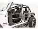 Fab Fours Full Surround Rear Tube Doors; Bare Steel (20-24 Jeep Gladiator JT)