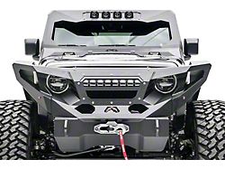 Fab Fours Grumper 20-Inch LED Light Bar Mount; Matte Black (20-24 Jeep Gladiator JT)